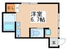 グレーシア 1Rの間取り