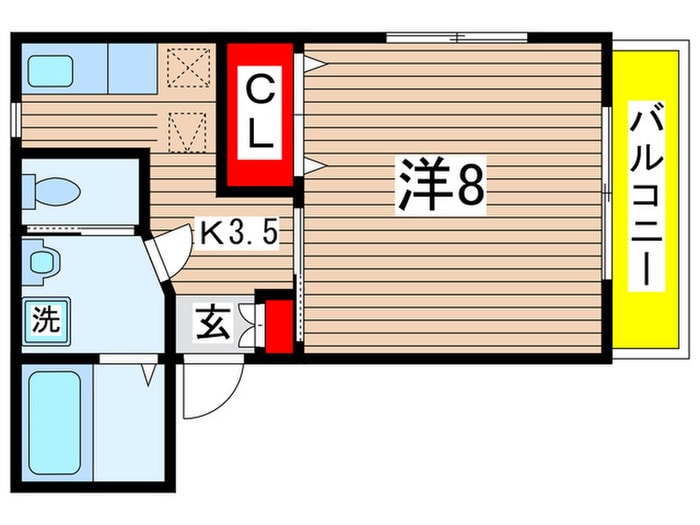 間取り図 サンドエル東千葉