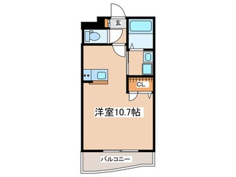 間取図 フェリ－チェＫ