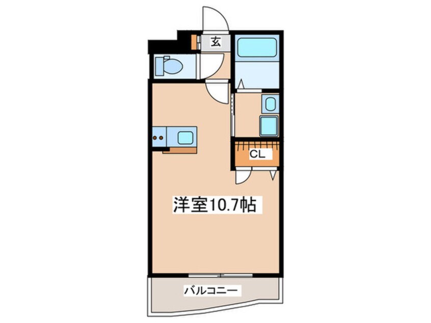 間取図 フェリ－チェＫ