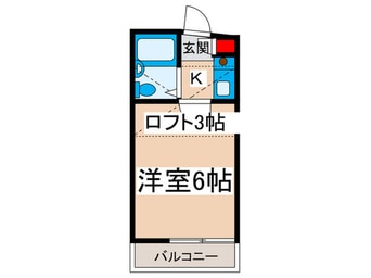 間取図 メゾンドパレス８５