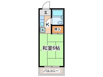 間取図 美玉荘