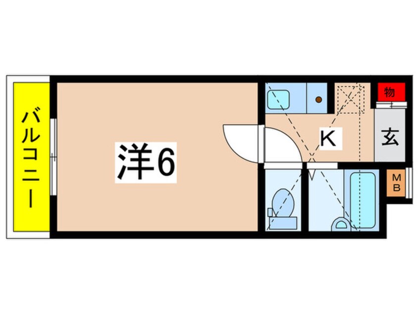 間取図 コスモ大和片平