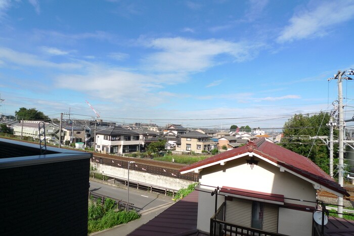室内からの展望 エステイトB狭山南入曽