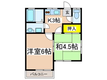 間取図 イーストコート