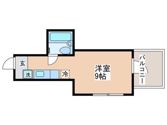 間取図 フェリ－ス国立