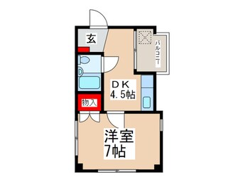 間取図 フェリ－ス国立