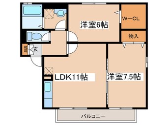 間取図 ウィルモアＫⅡ