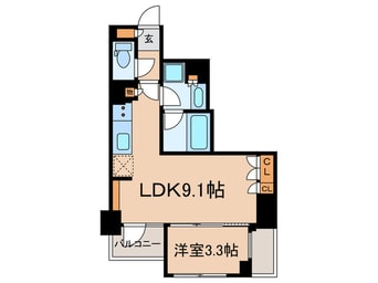 間取図 ルミーク千歳船橋