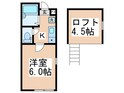 ウィステリアKの間取図