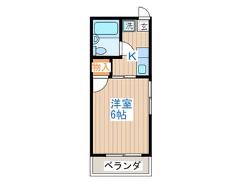 間取図 シティーハイムMIZUKOU