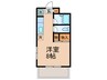 ゾンネハウス 1Rの間取り