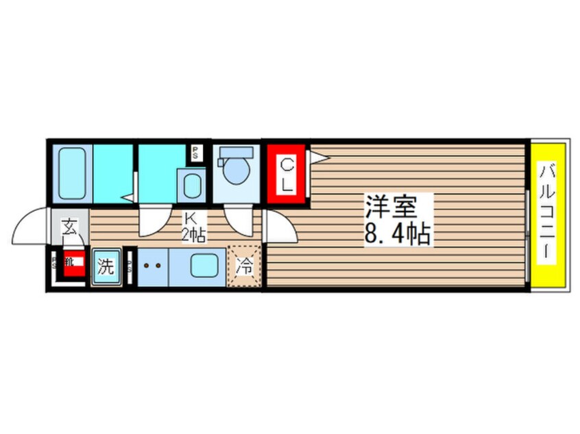 間取図 リブリ・リトルズ幕張