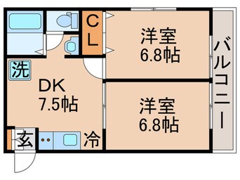 間取図 コルソ・カナーレ