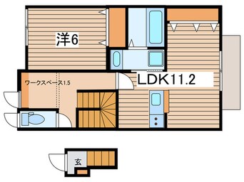 間取図 リーガ　デ　ソラーナ
