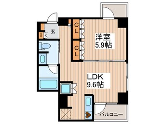 間取図 コンフォリア中野