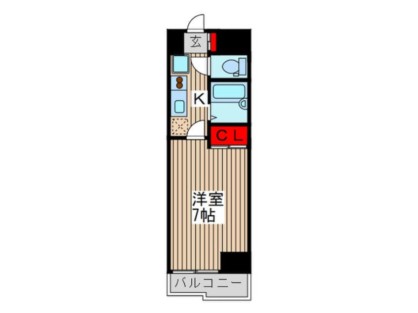 間取図 ステイシス川口