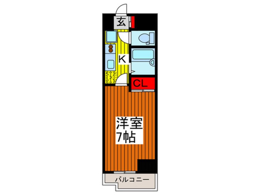 間取図 ステイシス川口