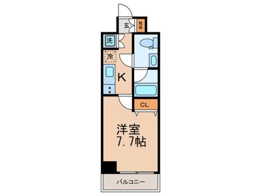 間取図 コンフォリア豊洲