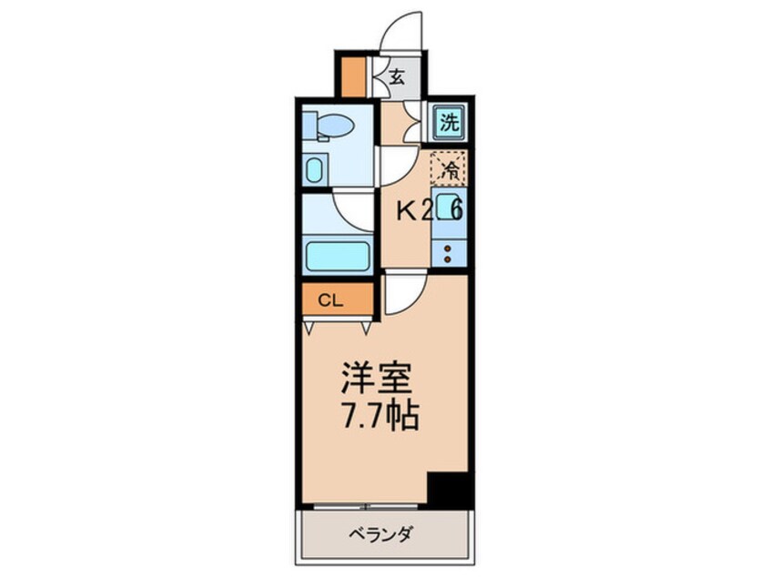 間取図 コンフォリア豊洲