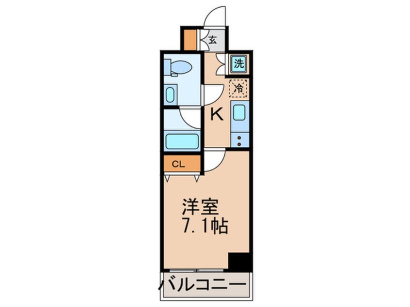 間取図 コンフォリア豊洲