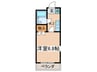 アネックス９３ 1Kの間取り