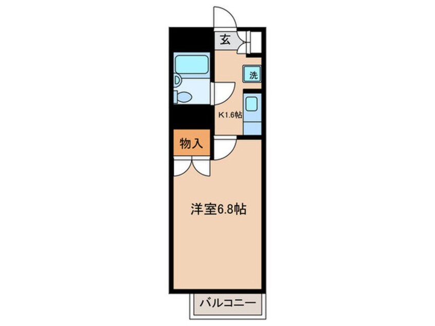 間取図 シャトレー昭島