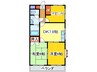 ラ・パレス南流山 3DKの間取り