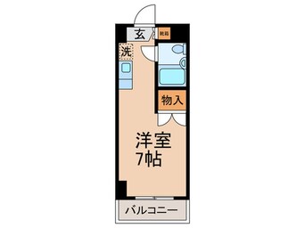 間取図 ハマコーポ