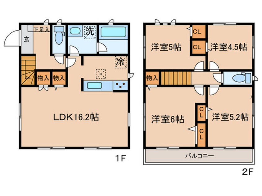 間取図 Kolet府中西原