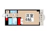 ﾓﾝｼｬﾄｰ松戸２ 1Kの間取り