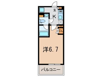 間取図 パークキューブ大井町レジデンス