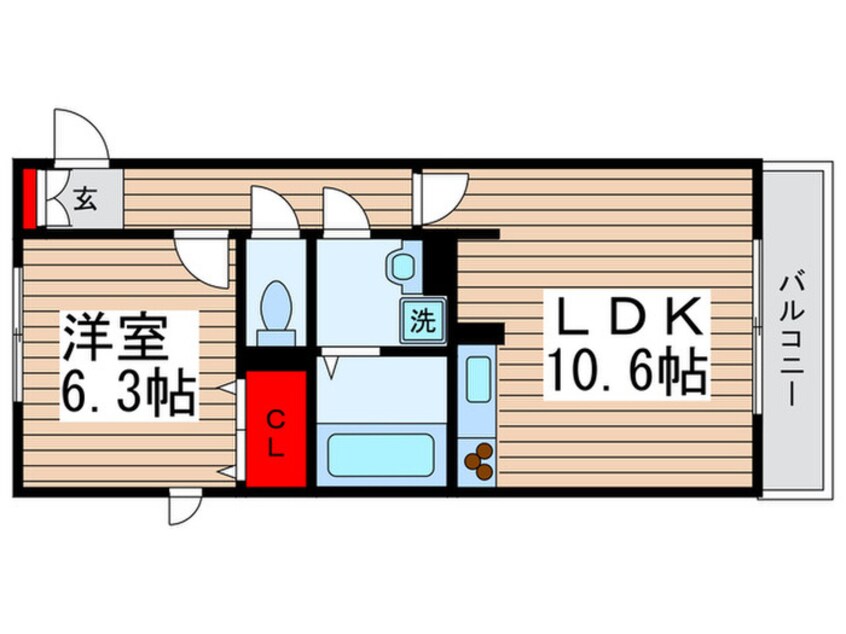 間取図 ガーデンハイツ・モッコク