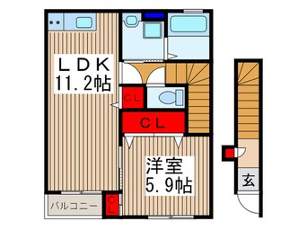 間取図 アムール東領家