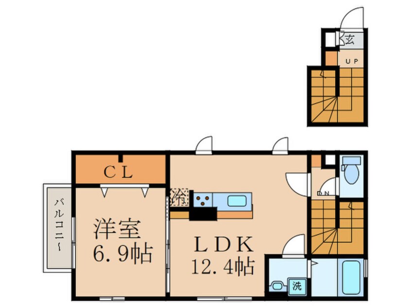 間取図 カーサプラシード