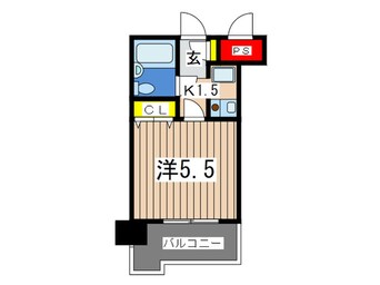 間取図 クリオ六浦弐番館(105)