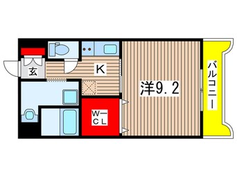 間取図 ルーラル十五番館