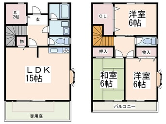 間取図 プラテ－ク荏田Ａ