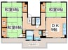 ビレッジハウス下島1号棟 3DKの間取り