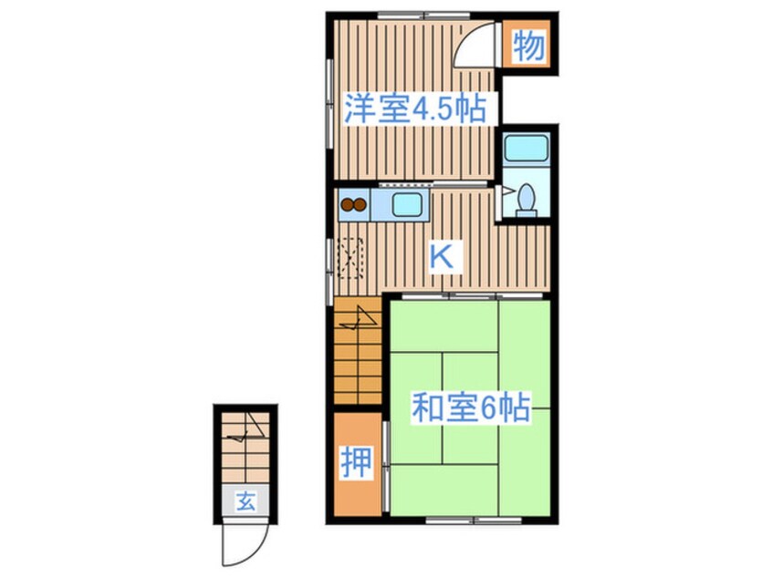 間取図 小門コ－ポ