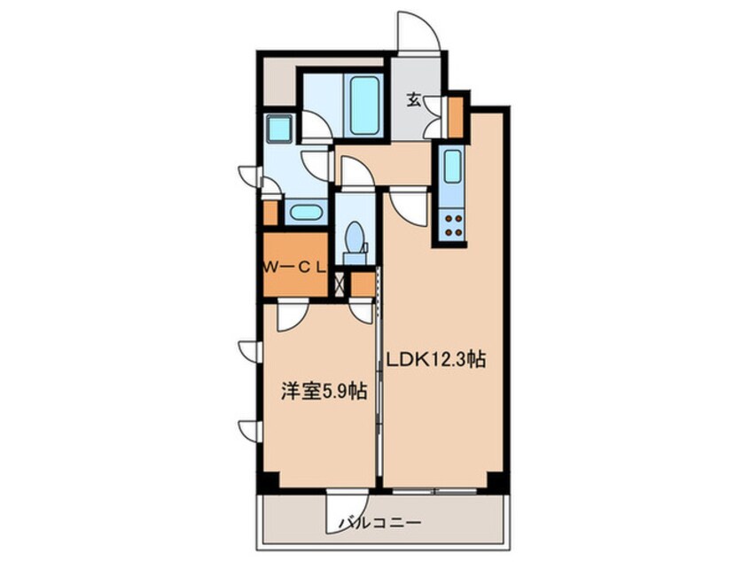 間取図 Ａｐａｒｔｍｅｎｔｓ 都立大学