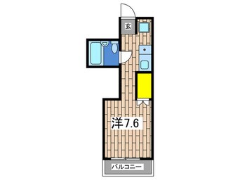 間取図 ポートヒル権太坂2