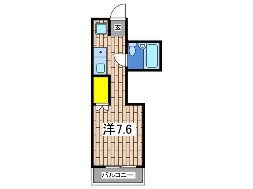 間取図 ポートヒル権太坂2