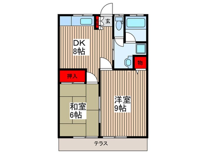 間取り図 メゾン原中