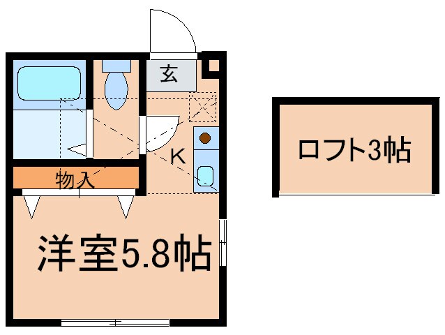 間取り図 ハ－ミットクラブハウス大船