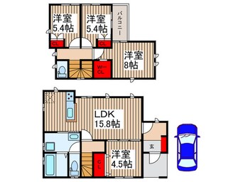 間取図 大井中央戸建