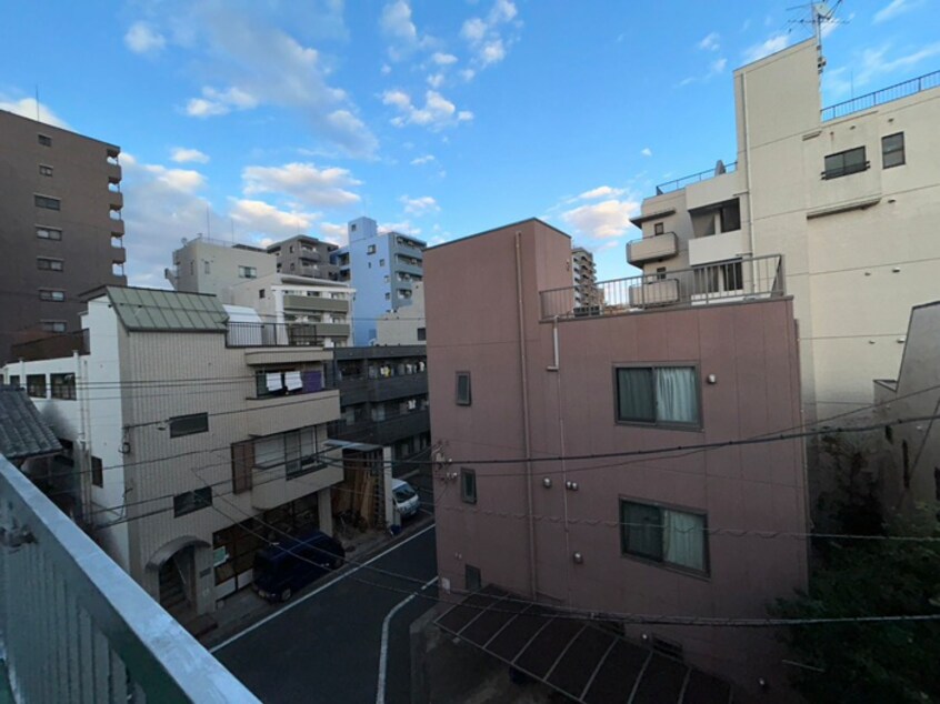 室内からの展望 カスティル　松葉