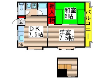 間取図 エーデルハイムB