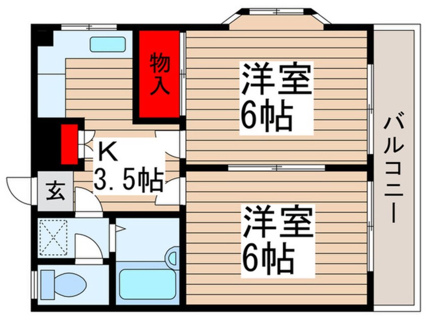 間取図 メゾンドセシカ