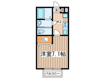 間取図 Ｆｒｉｅｎｄｌｙ玉川学園